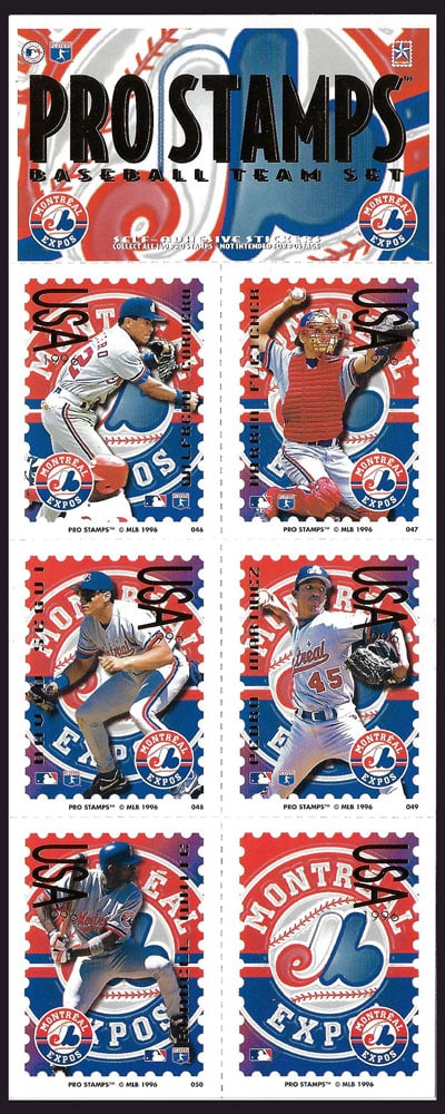 1996 Pro Stamps – Montreal Expos
