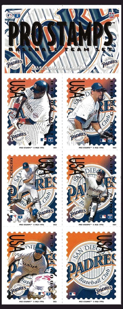 1996 Pro Stamps – San Diego Padres