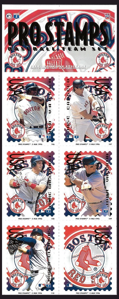 1996 Pro Stamps – Boston Red Sox