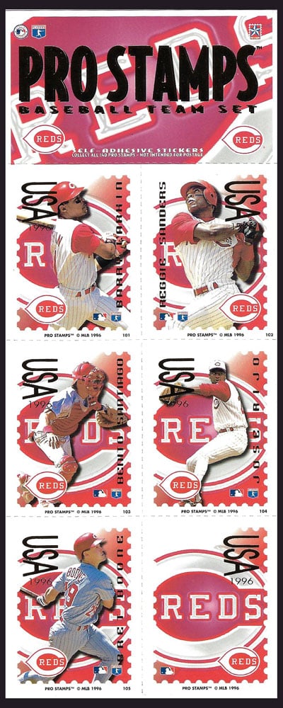 1996 Pro Stamps – Cincinnati Reds