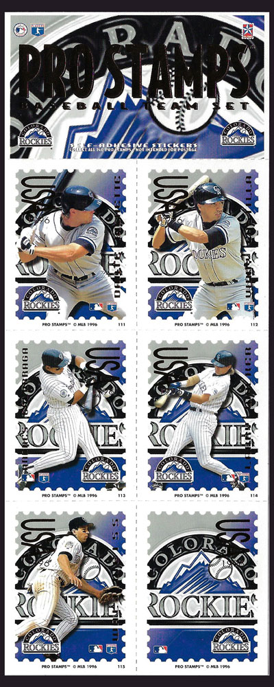 1996 Pro Stamps – Colorado Rockies