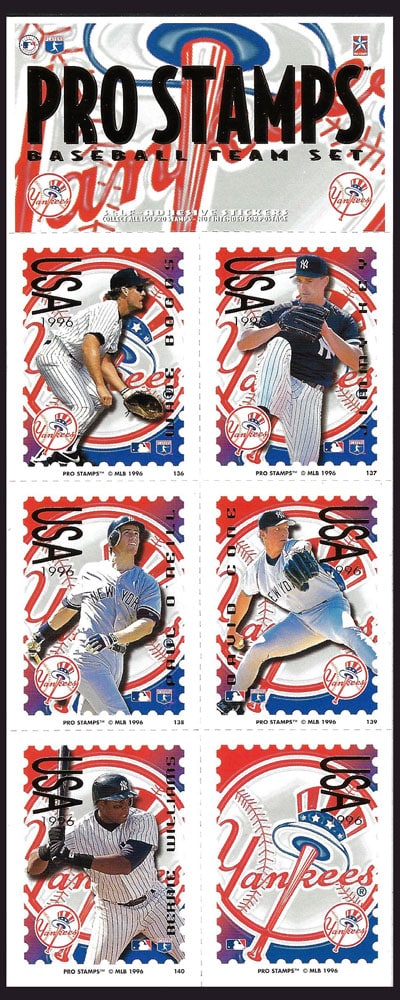 1996 Pro Stamps – New York Yankees