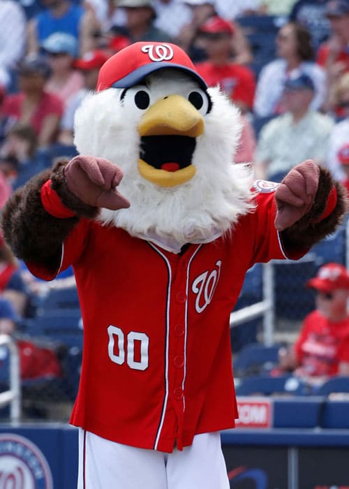 Screech – Washington Nationals mascot