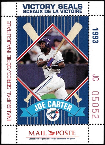 1993 Canada – Victory Seals, Joe Carter