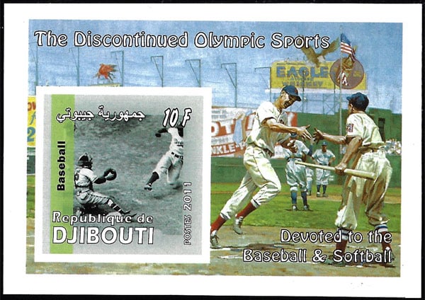 2011 Djibouti – The Discontinued Olympic Sports SS, sliding
