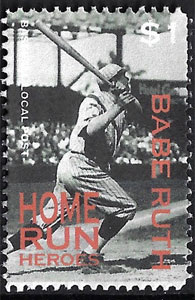 2013 U.S. Local Post – Home Run Heroes, Babe Ruth