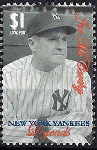 2013 U.S. Local Post – New York Yankees Legends, Joe McCarthy