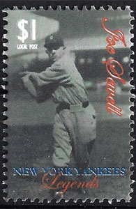 2013 U.S. Local Post – New York Yankees Legends, Joe Sewell