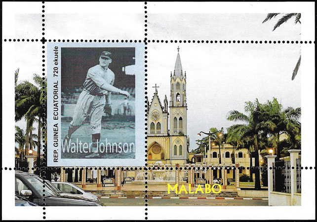 2018 Equatorial Guinea – Walter Johnson 720 ekeule