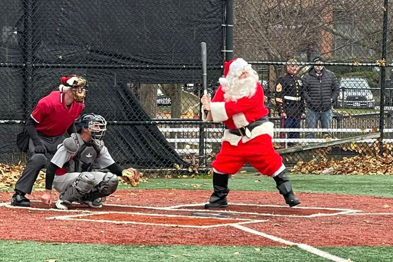 Santa, aka BMBL President Jeff Coveney, Takes some Hacks