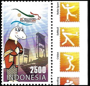 2011 Indonesia – Sea Games Indonesia, softball pictogram