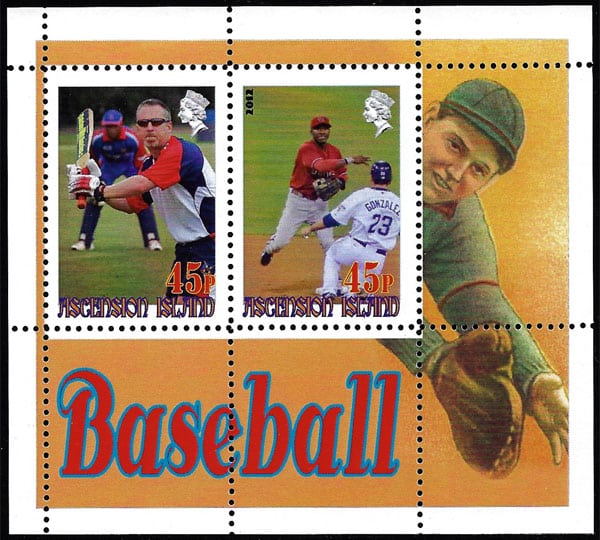 2012 Ascension Island – Baseball (2 values)