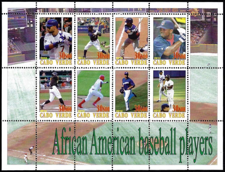 2012 Cape Verde – African American Baseball Players, Sheet 7