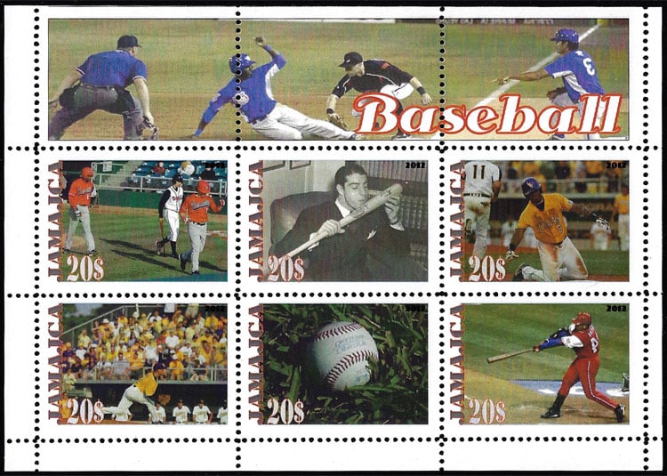 2012 Jamaica – Baseball (6 values)