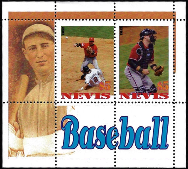 2012 Nevis – Baseball (2 values)