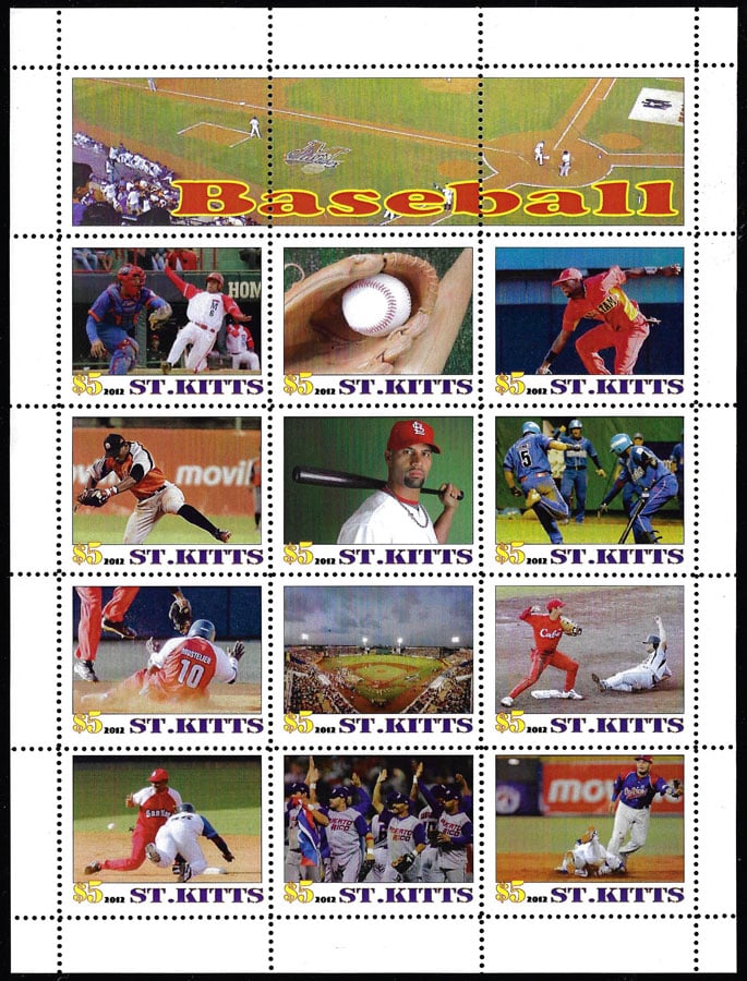 2012 St. Kitts – Baseball (12 values)
