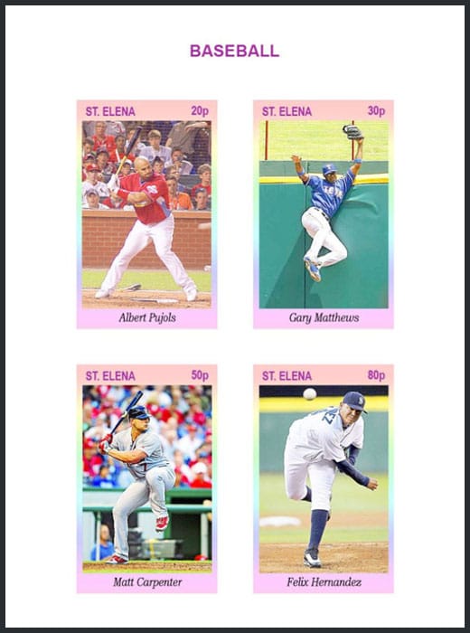 2013 St. Elena – Baseball with Albert Pujols, Gary Matthews, Matt Carpenter, Felix Hernandez
