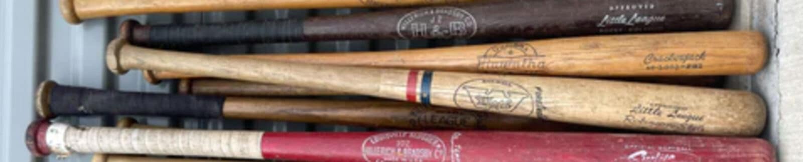 Wood Baseball Bats header