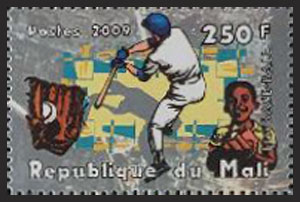 2009 Mali – Les Baseball, batter