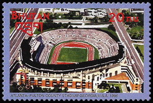 2000 Bhutan – Olympic Games, Fulton County Stadium