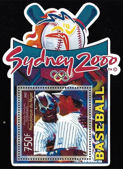 2002 Niger – Olympic Baseball in Sydney 2000 (1 value) with Hensley Meulens