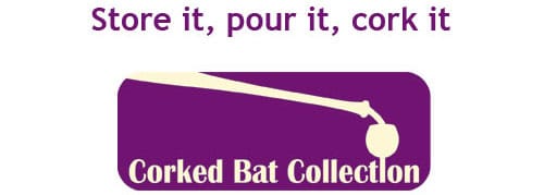 Store it, pour it, cork it – The Corked Bat Collection logo