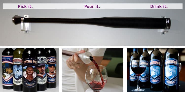 Corked Bat Collection – Glass Baseball Bat Wine Decanter