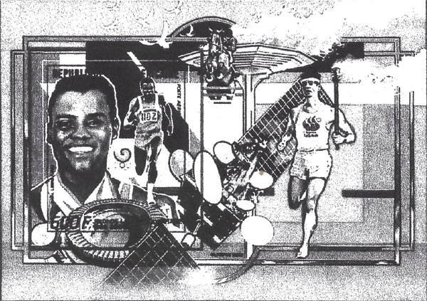1996 Central African Republic – Olympics in Atlanta SS, runner at Fulton Country Stadium
