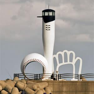 Baseball Lighthouse, South Korea