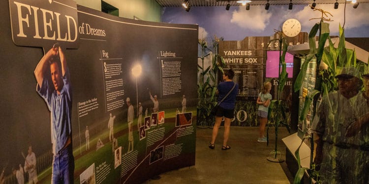 If You Build It Exhibit featuring the Field of Dreams