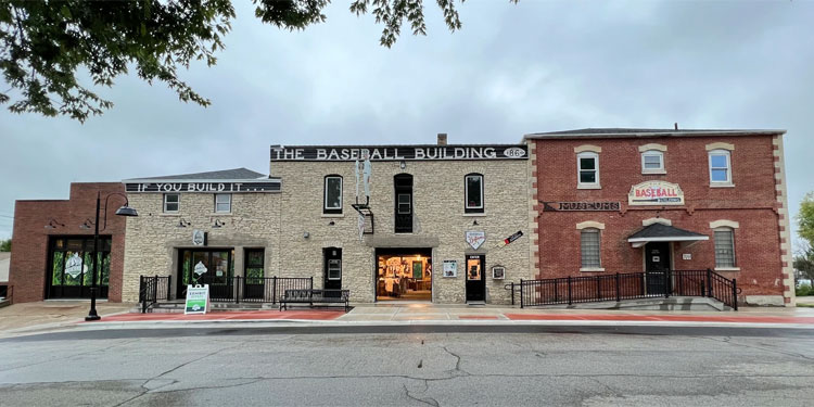 The Baseball Building in Dyersville, Iowa