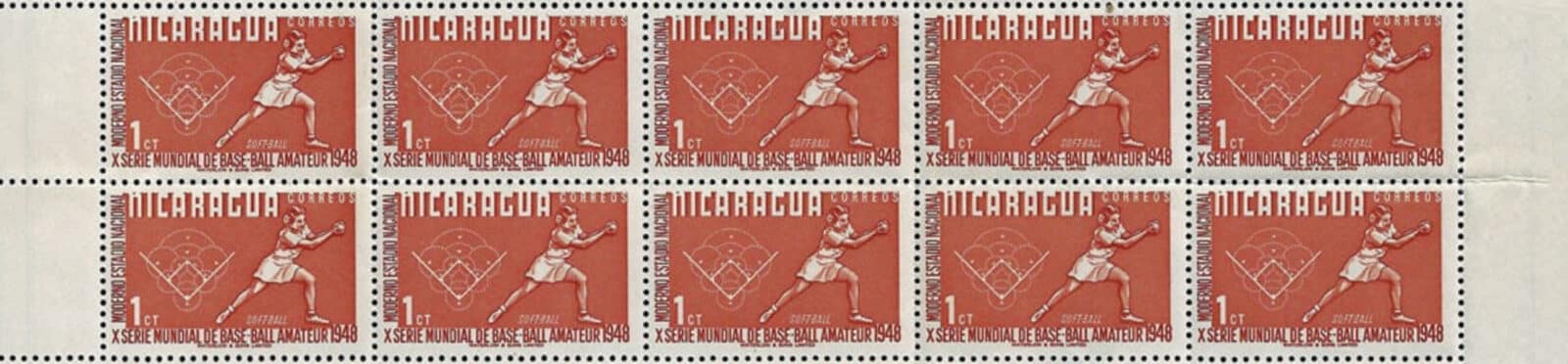 1949 Nicaragua – 10th World Series of Amateur Baseball – header