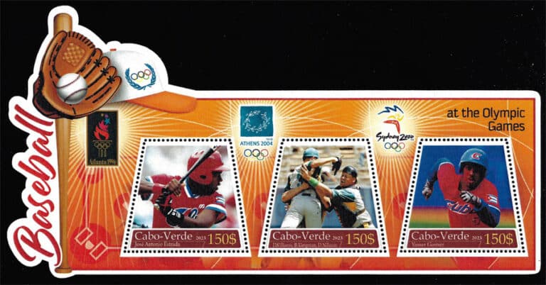 2023 Cape Verde – Olympic Games with Jose Antonio Estrada, Jeff Williams, Brendan Kingman, Dave Nilsson, Yasser Gomez (3 values)
