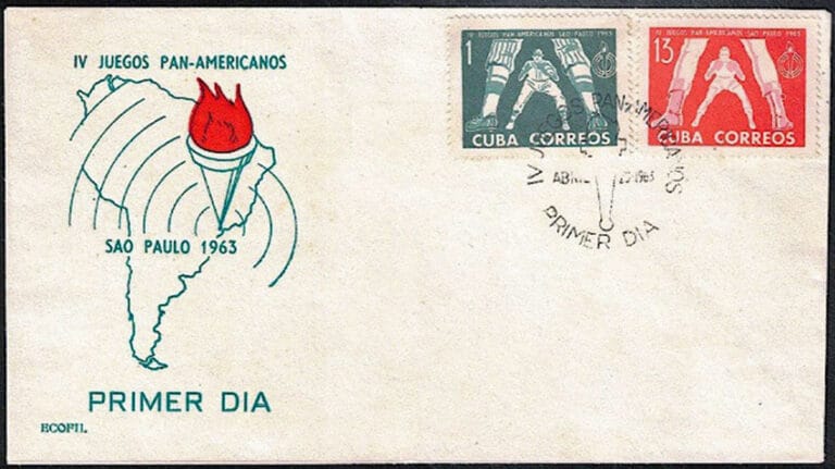 1963 Cuba – IV Juegos Pan-Americanos First Day Cover