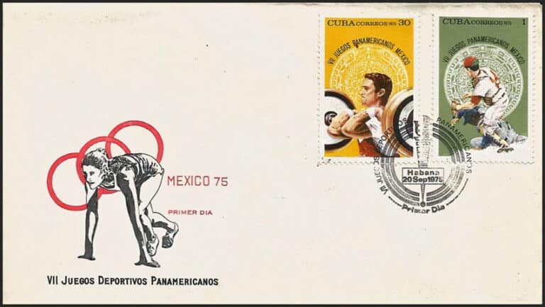 1975 Cuba – VII Juegos Panamericanos First Day Cover