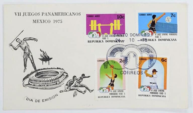 1975 Dominican Republic – VII Juegos Deportivos Panamericanos First Day Cover