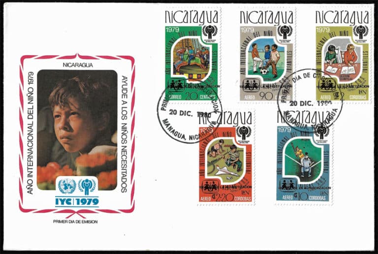 1979 Nicaragua – International Year of the Child First Day Cover