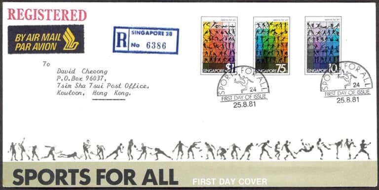 1981 Singapore – Sports for All First Day Cover