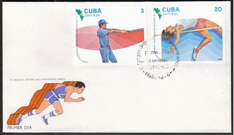 1983 Cuba – IX Juegos Panamericanos First Day Cover