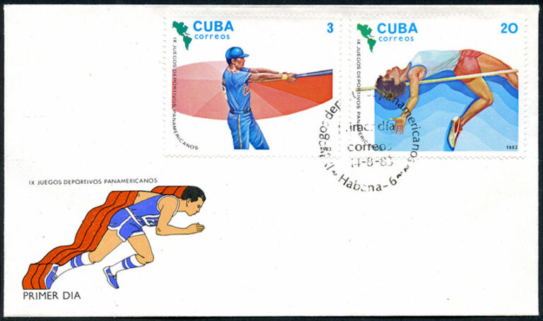 1983 Cuba – IX Juegos Panamericanos First Day Cover