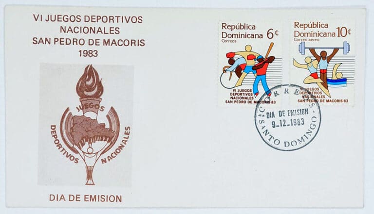 1983 Dominican Republic – VI Juegos Deportivos Nacionales First Day Cover