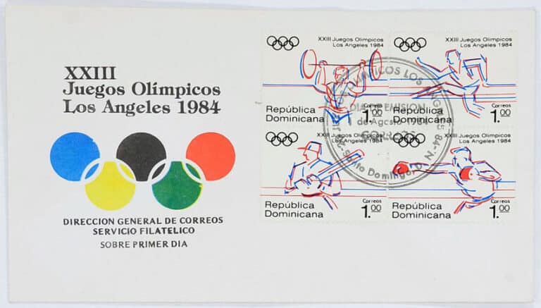 1984 Dominican Republic – XXIII Juegos Olimpicos First Day Cover