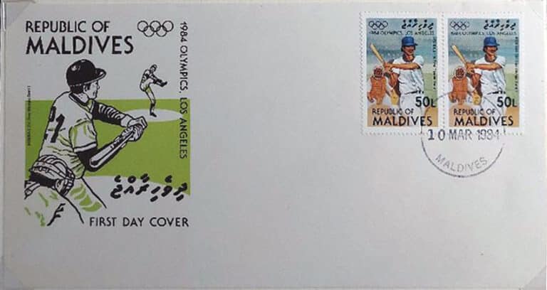 1984 Maldive Islands – Olympic Games First Day Cover