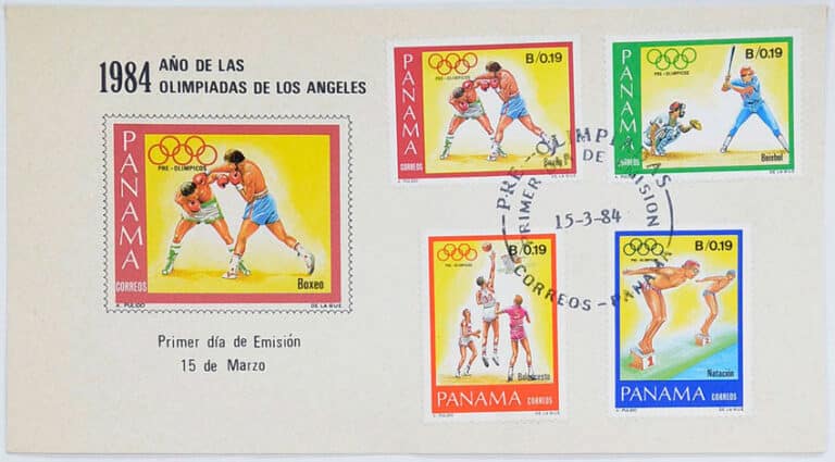 1984 Panama – Pre-Olympicos First Day Cover