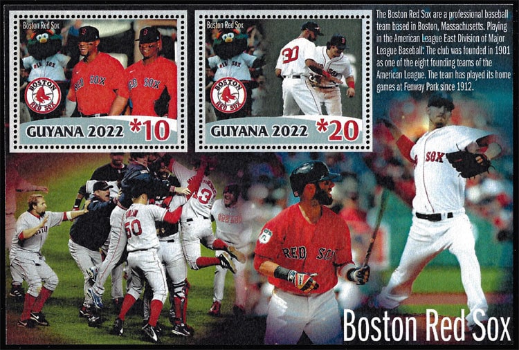 2022 Guyana – Boston Red Sox (2 values)