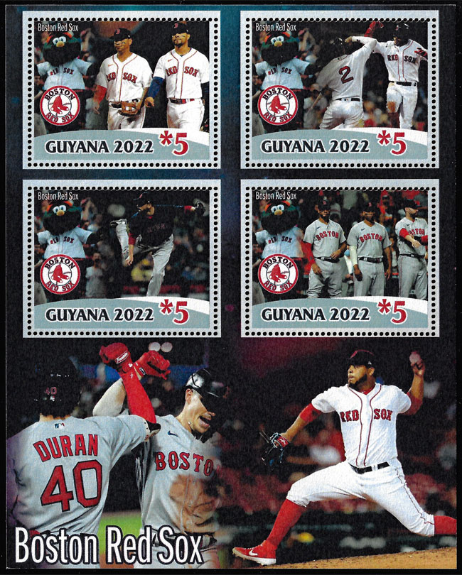 2022 Guyana – Boston Red Sox (4 values)