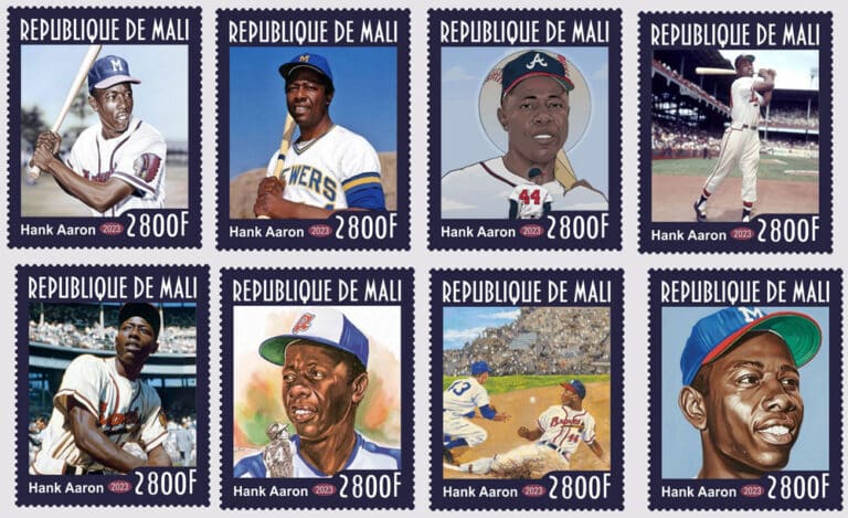 2023 Mali – Hank Aaron (8 values)