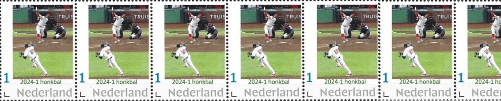 2024 Baseball Postage Stamps header