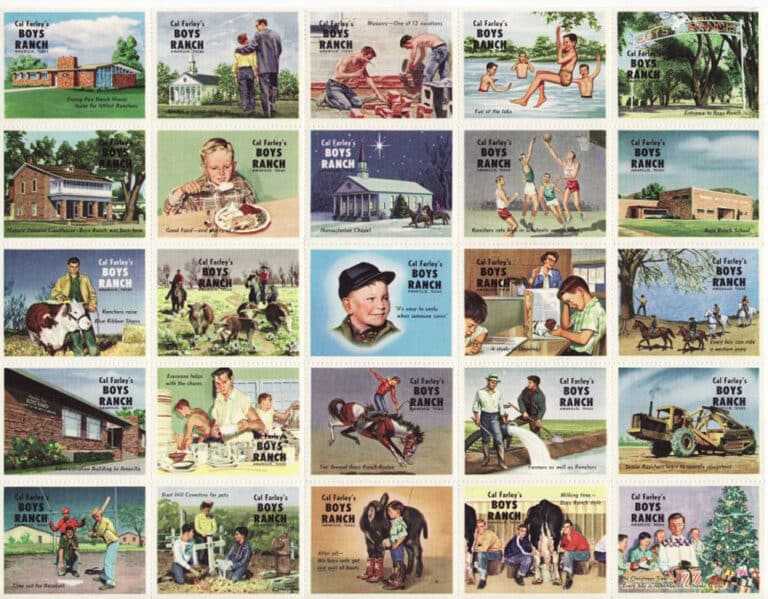 Boys Ranch – Christmas Seals Stamp Sheet