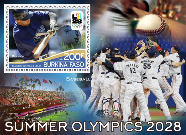 2024 Burkina Faso – Summer Olympics 2028, 1 value – B